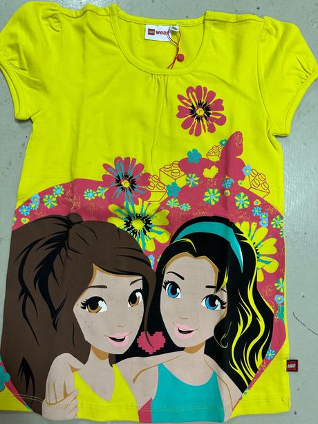 Tričko zlte, lego,128