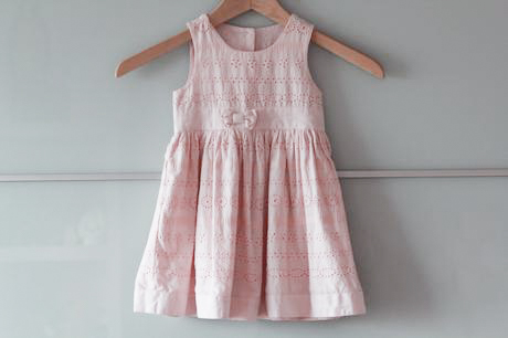 Šaty mothercare bledoružové 9-12 mes., mothercare,74