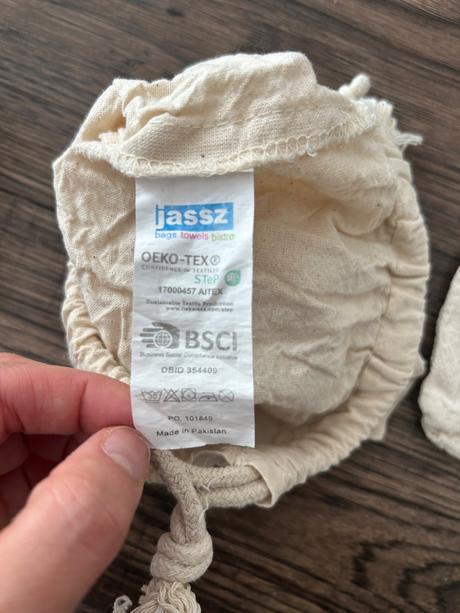 Bavlnené vrecka na pečivo, 