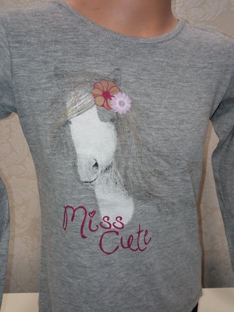 Dievčenské tričko s koníkom dopodopo (5-6r.), dopodopo,116