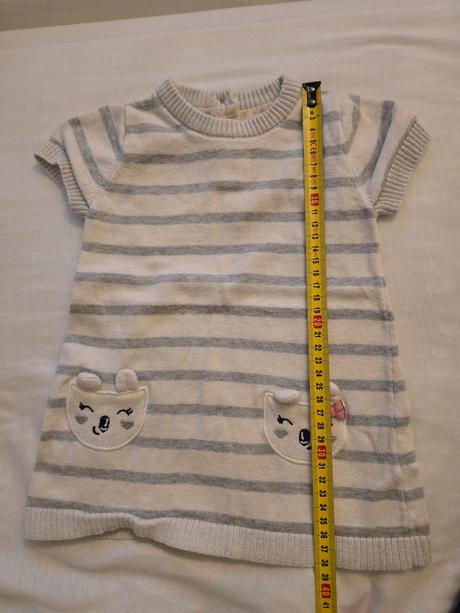 Šaty pletené / dlhší svetrík, topomini,80