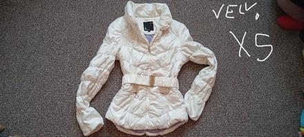 Biela bunda s opaskom, xs