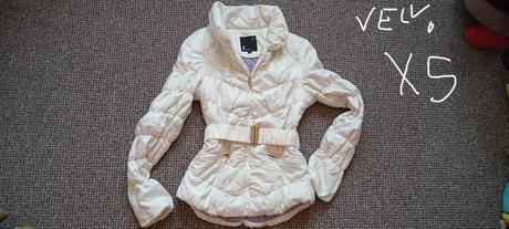 Biela bunda s opaskom, xs