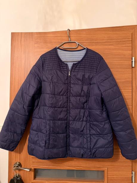 Obojstranna prechodna vetrovka bunda damska, xxxl