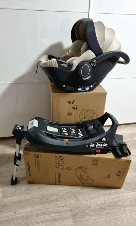 Autosedačka vajíčko egg shell s isofix základňou, babystyle