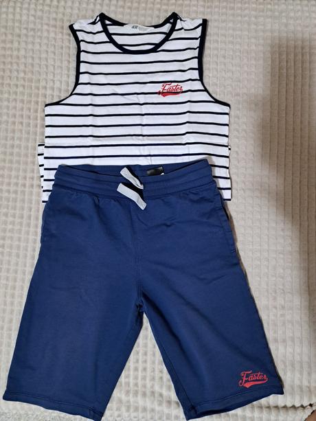 Chlapčenska letná súprava vel.146/152, h&m,146