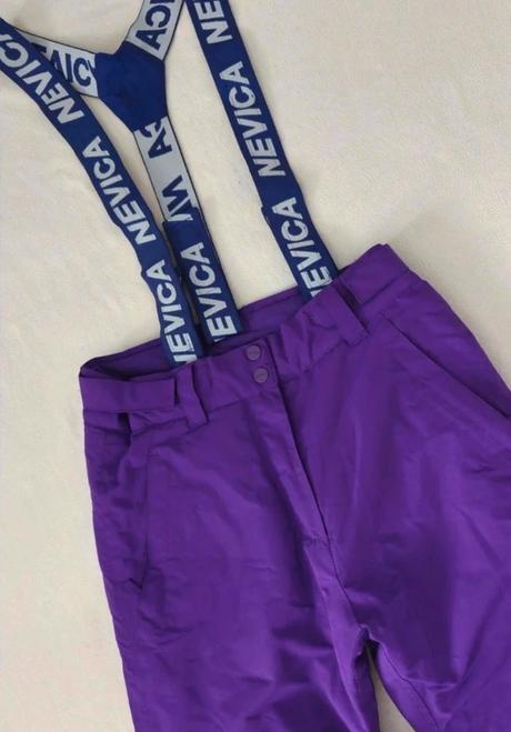 Dámske fialové oteplovačky nevica, s