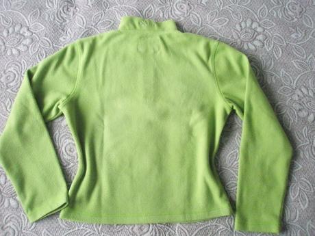 Zelená fleesová mikina zn. exiray, veľ. s, exiray,s