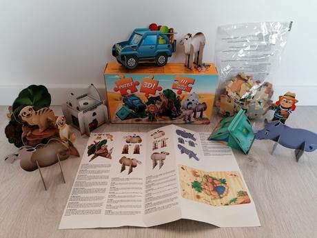 3d puzzle pre najmenších, 