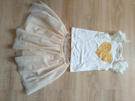 Sukňa a tričko ca 128, 128