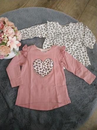 Dve tričká s dlhým rukávom, ergee,74