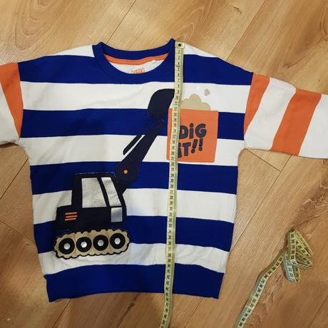 Zateplena mikina 104/110, f&f,104