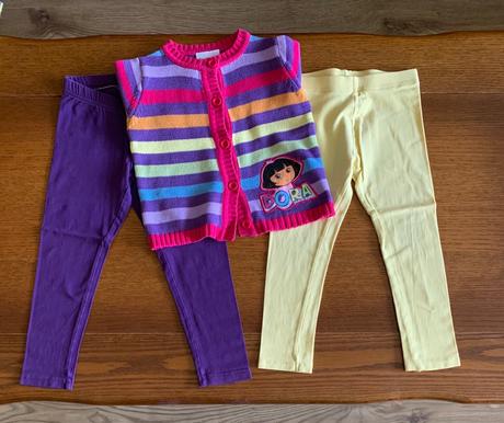 Veselý farebný svetrík dora objaviteľka, nickelodeon,98