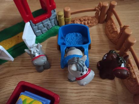 Konská farma, zvuková, fisher price,