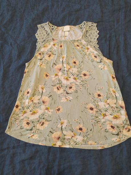 Ľahké tielko, h&m,xs