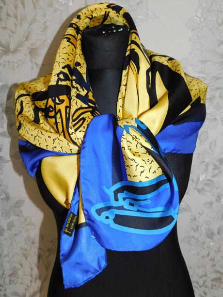 Art collection kvalitná luxusna hodvabna šatka, xl