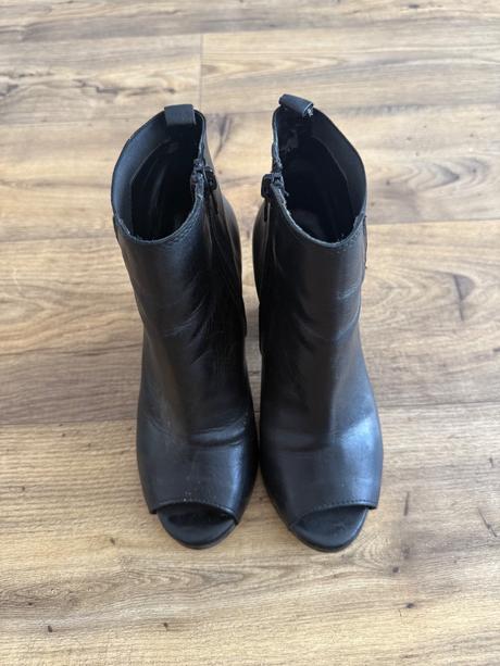 Čižmy s otvorenou špičkou, river island,37