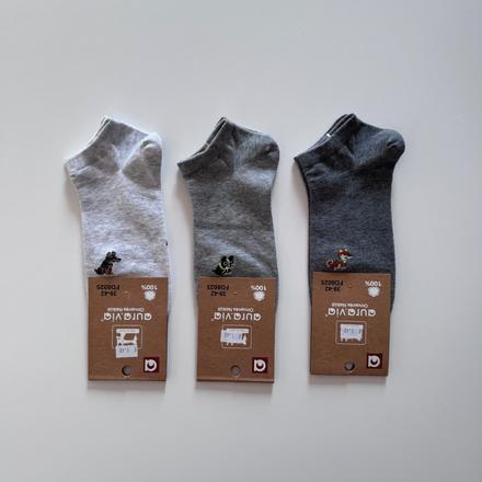 Nízke ponožky so psíkom fd8025, 39 / 40 / 42