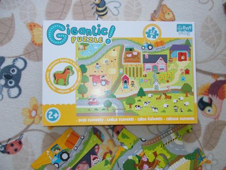 Gigantic puzzle 12 ks dedina, mesto, 