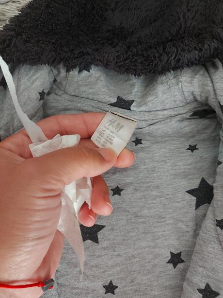 Huňatý overal h&m 68, h&m,68