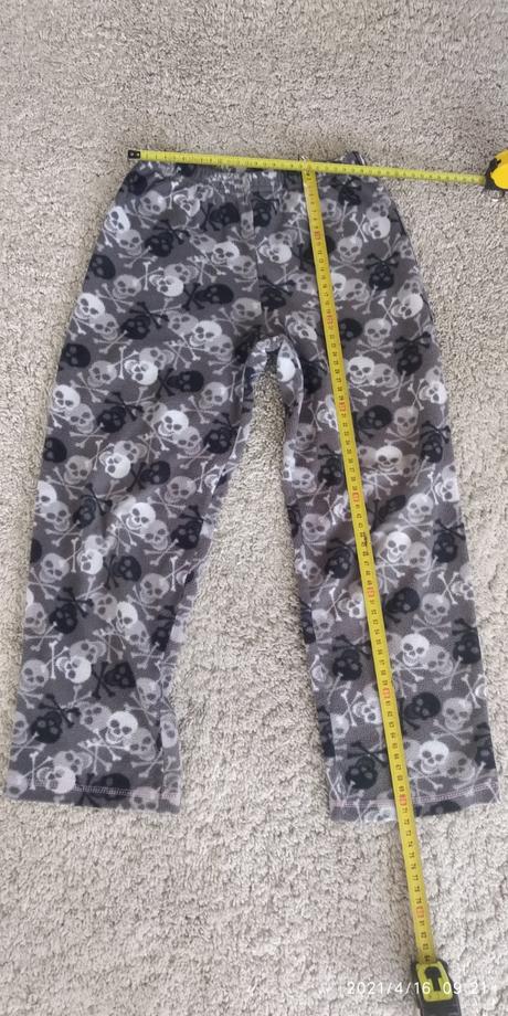 2ks detské teplákové nohavice, 128