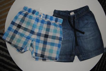 Kraťasky cena spolu, h&m,86
