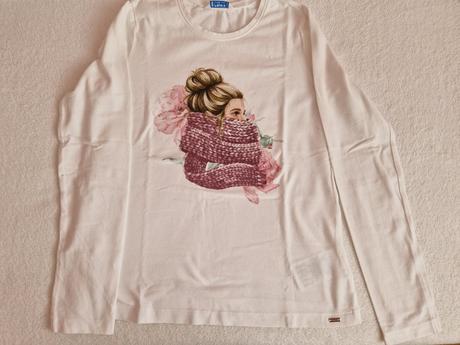 Tričko biele, mayoral,152