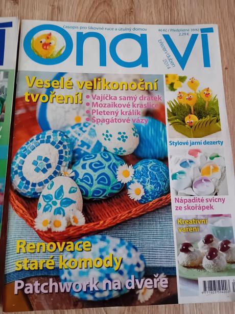 Časopisy "ona ví",