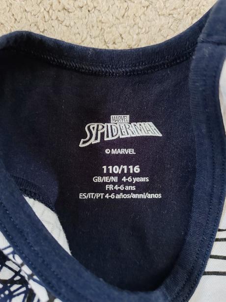 Tielko spiderman, 110/116, marvel,110