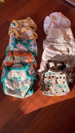 7 x vrchné pul nohavičky, petit lulu