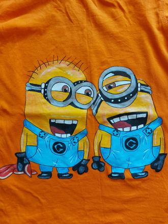 Tričko maľované mimoňi, kiki&koko,116