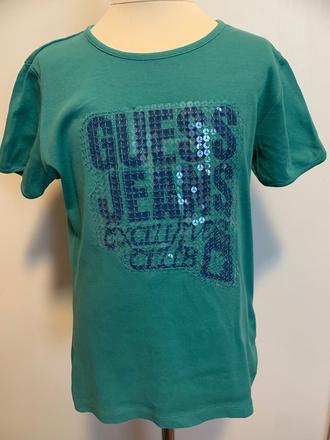 Guess zelené tričko, guess,m
