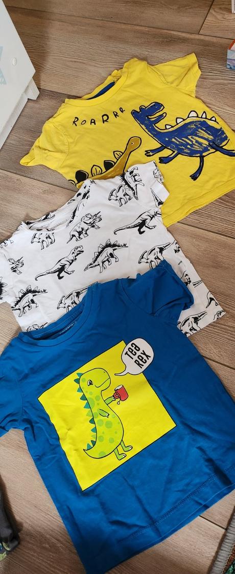 Dino tričká 3ks, 92