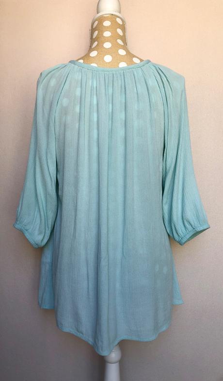 Blúzka / tunika v mentolovej zelenej, 34