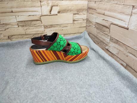 Geox 38 - dámske sandále na platforme, geox,38