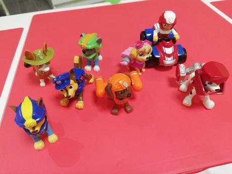 Paw patrola postavičky, 