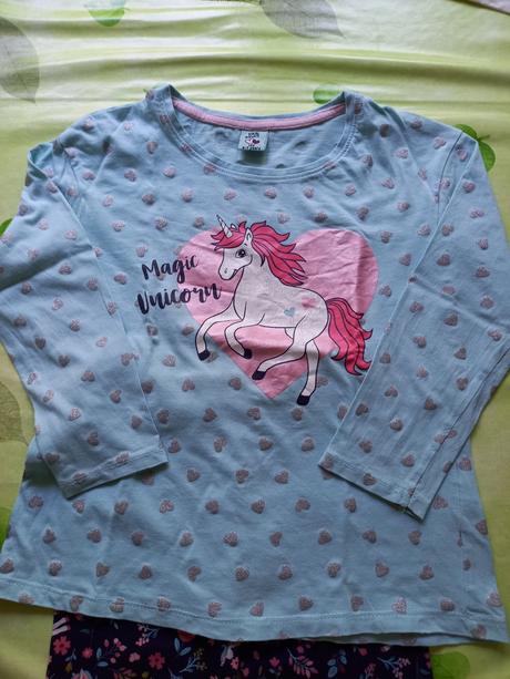 Tričko+leginky / jednorožec, kiki&koko,122