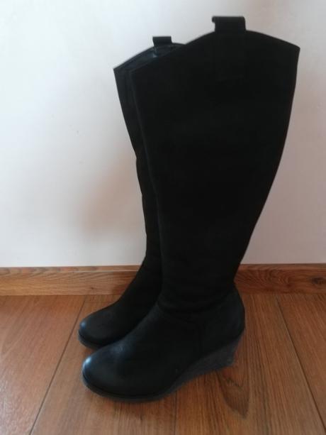 Zimne kozene cizmy s ovcou vlnou 2x obute., protetika,39