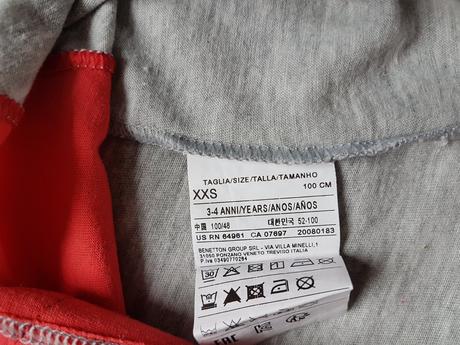 Tričko benetton veľ.100, benetton,98