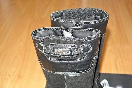 Cierne vysoke cizmy zn.geox c.29, geox,29