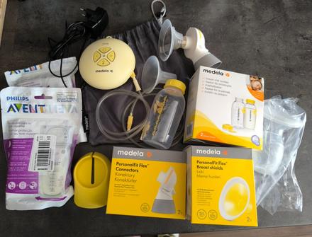 Odsávačka mlieka medela s príslušenstvom, 