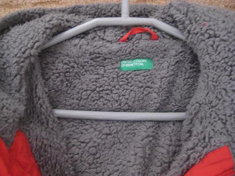 Bunda zimná, benetton,158