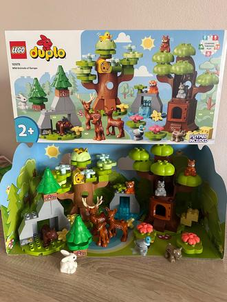 Lego duplo set 10979 divoké zvieratá európy,