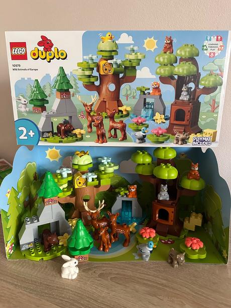 Lego duplo set 10979 divoké zvieratá európy,