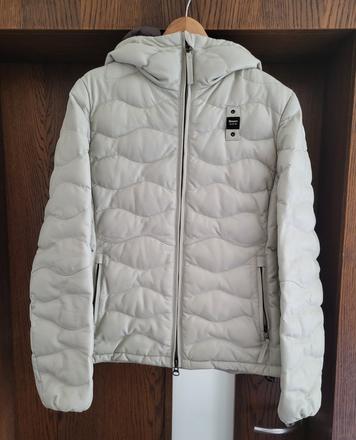 Prešívaná páperová bunda blauer, m