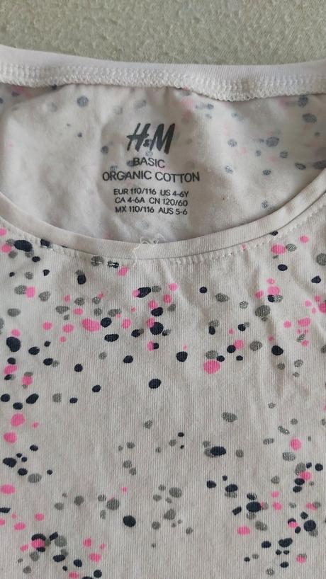 Tričko h&m 110/116, h&m,110