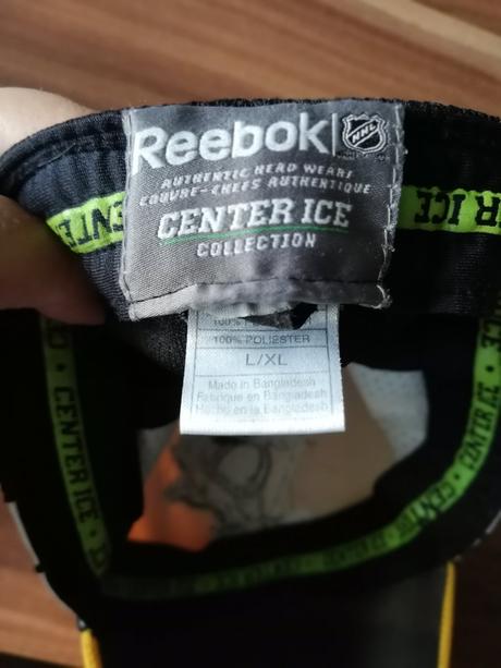 Šiltovka pitsburg l/xl, reebok,l