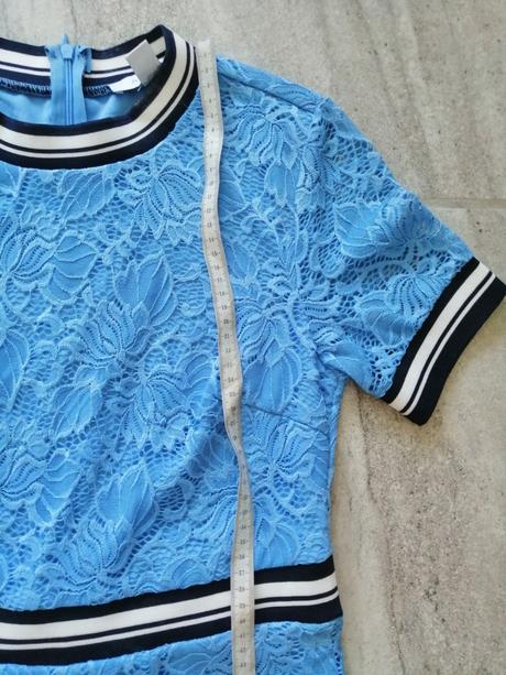 Čipkované šaty amisu,v36-38, amisu,36