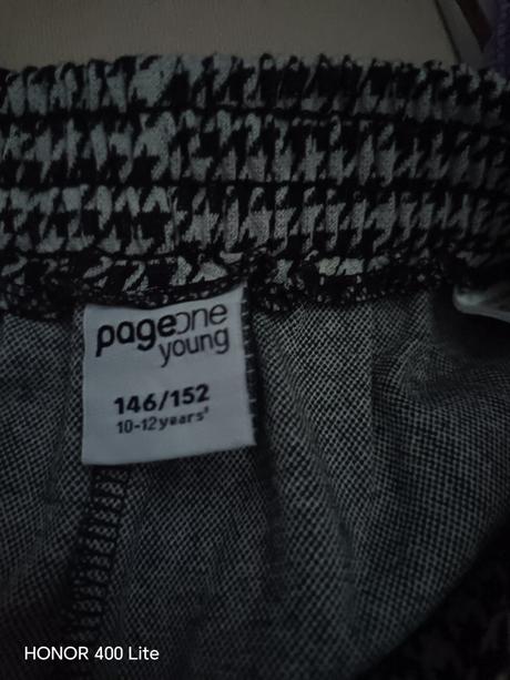 Dievčenské široké nohavice, 152