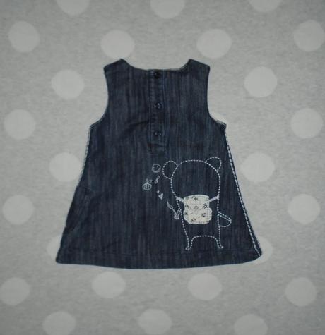 Riflové šaty na 3 až 6 mesiacov, next,68